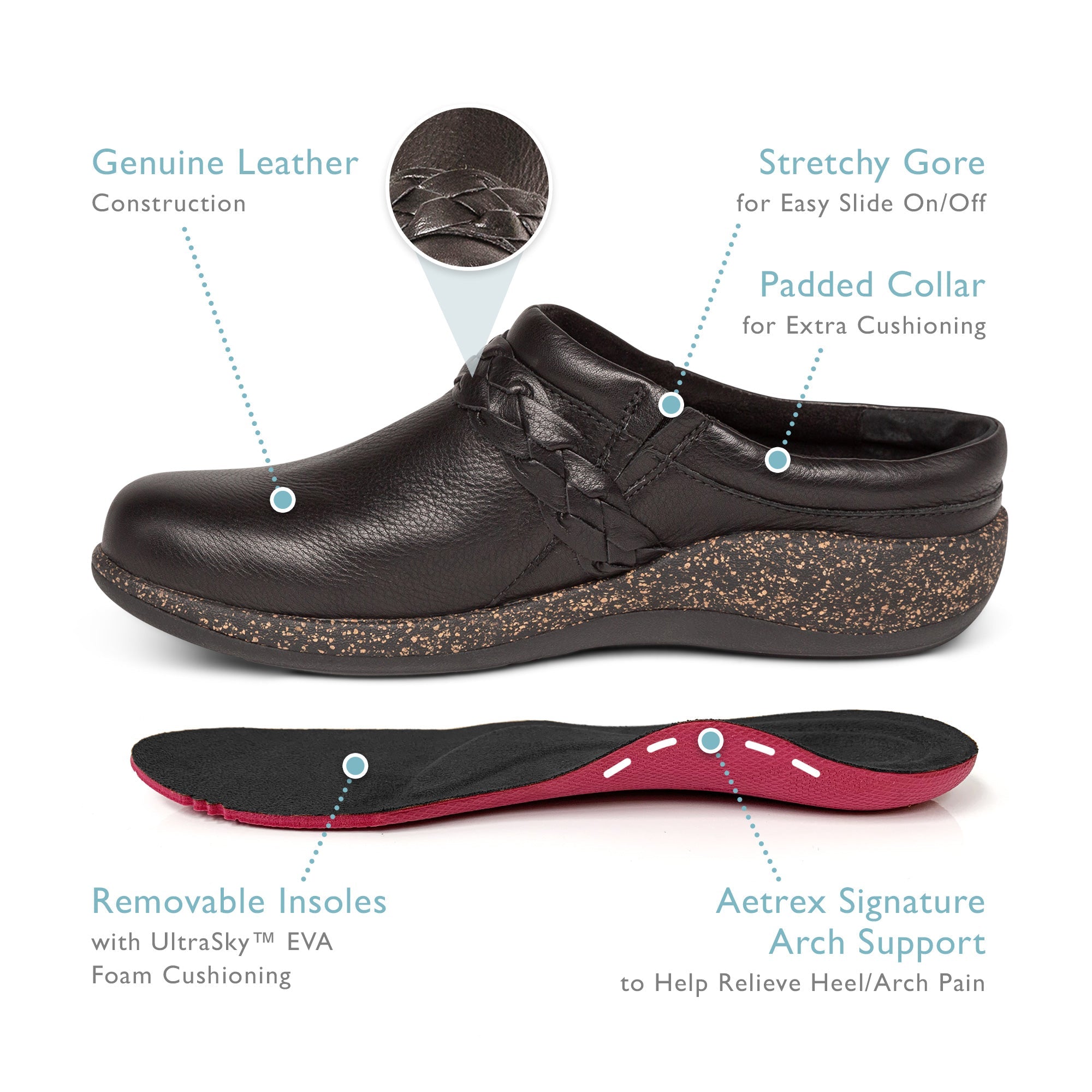 Libby Comfort Clog - Tobacco