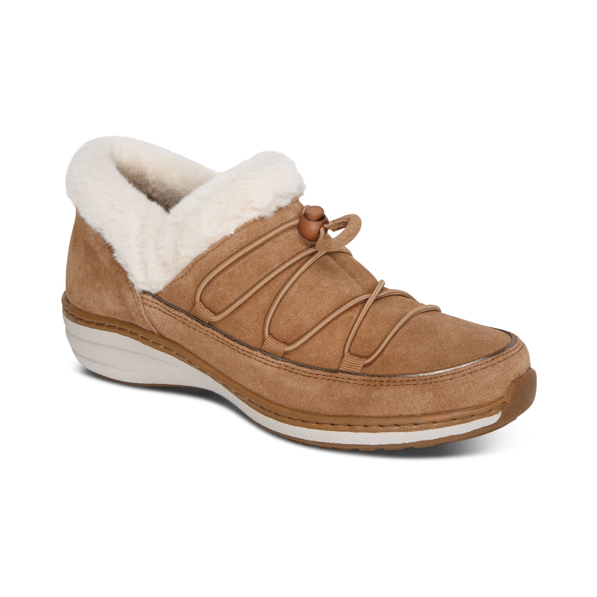 Chrissy Arch Support Slip-On - Cognac