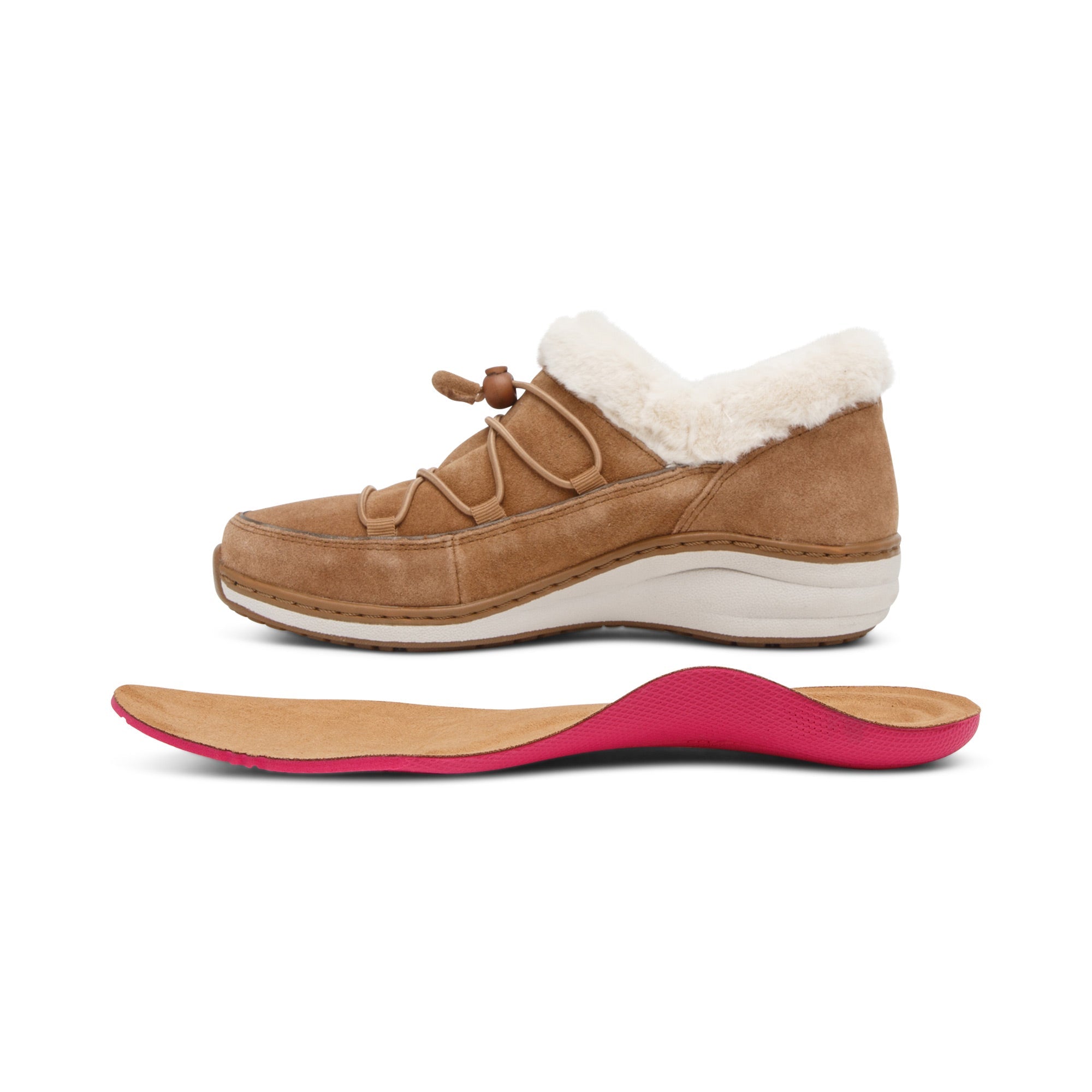 Chrissy Arch Support Slip-On - Cognac