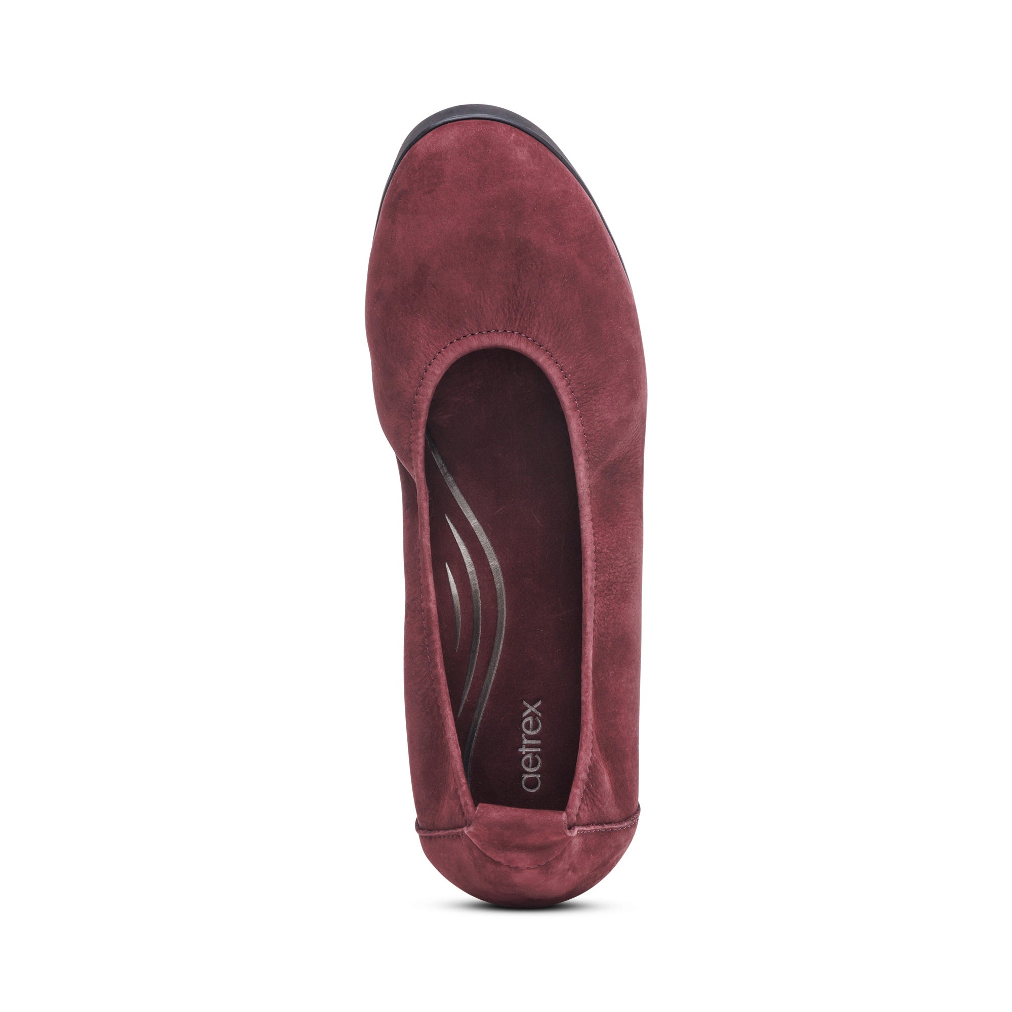 Brianna Ballet Flat - Burgundy