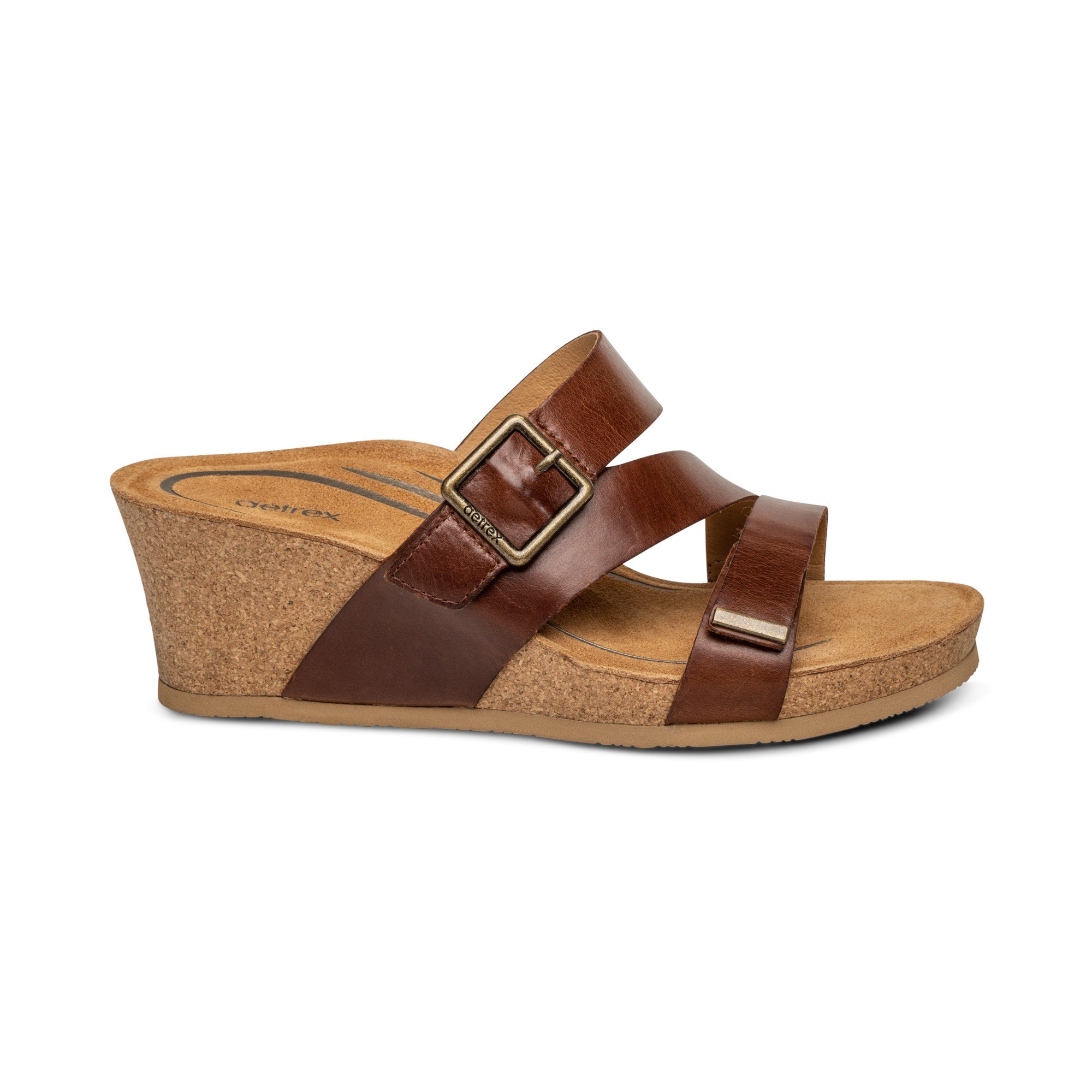 Kimmy Arch Support Wedge - Walnut