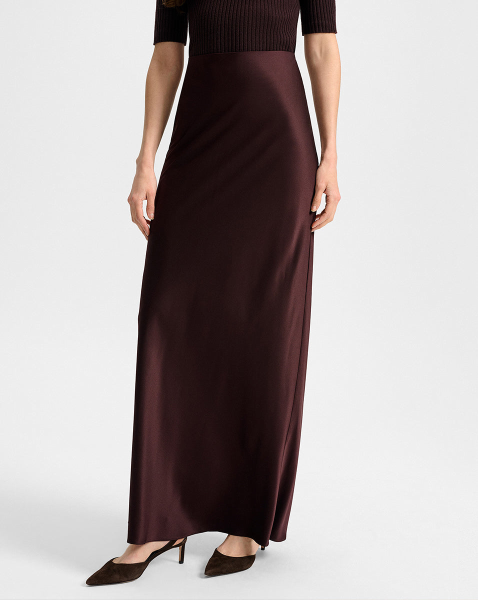 Medina Silk Maxi Skirt
