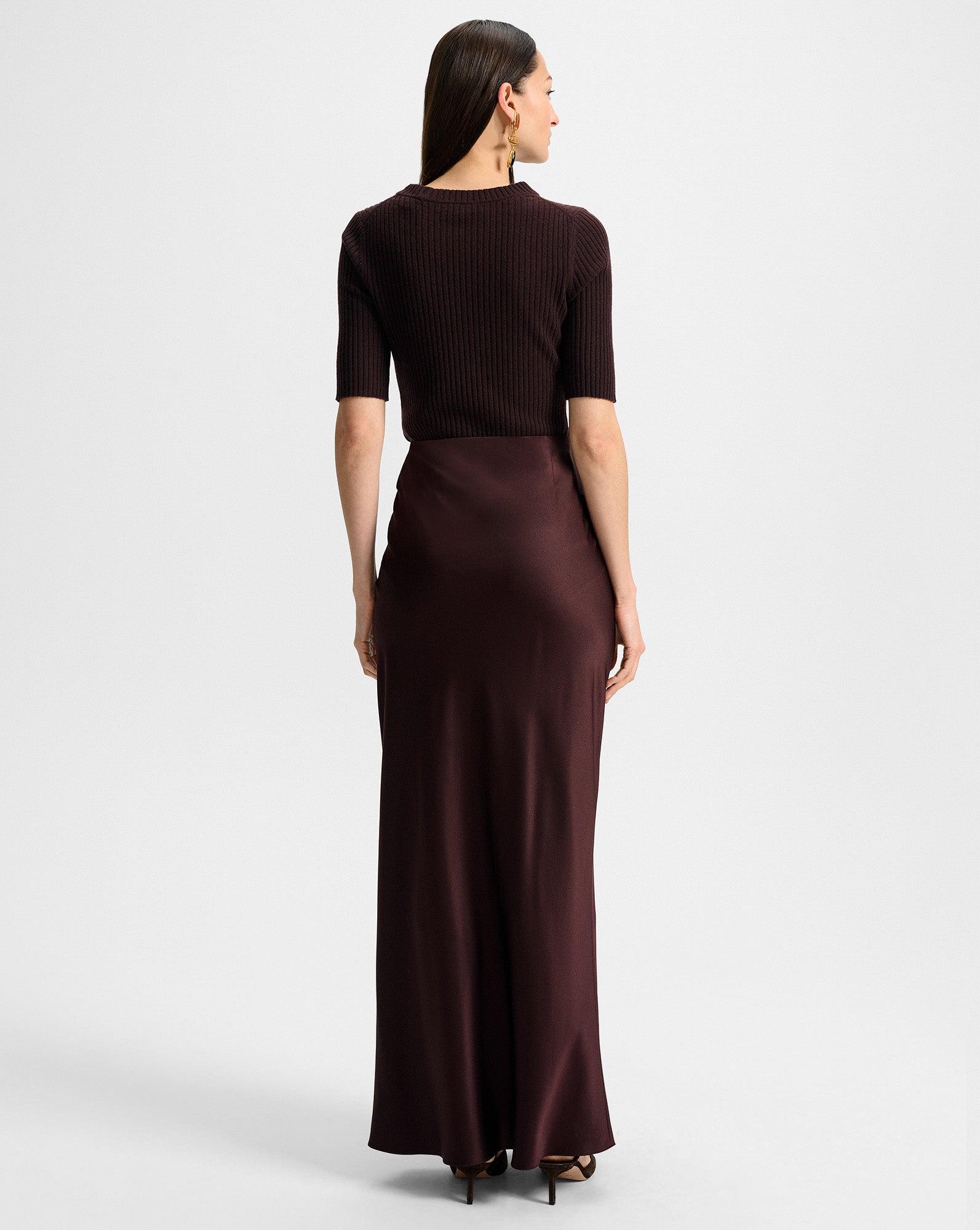 Medina Silk Maxi Skirt