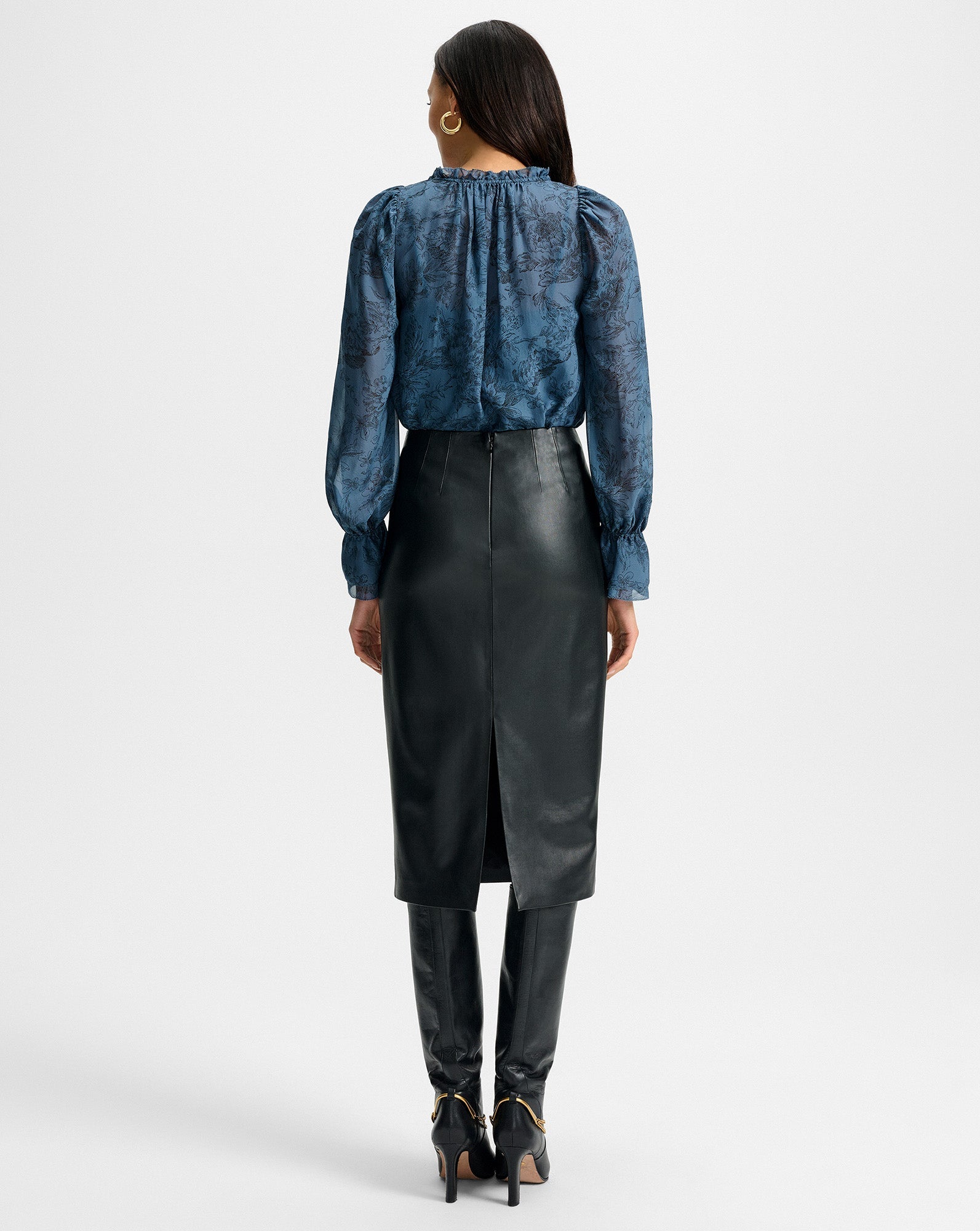 Holmes Midi Pencil Skirt