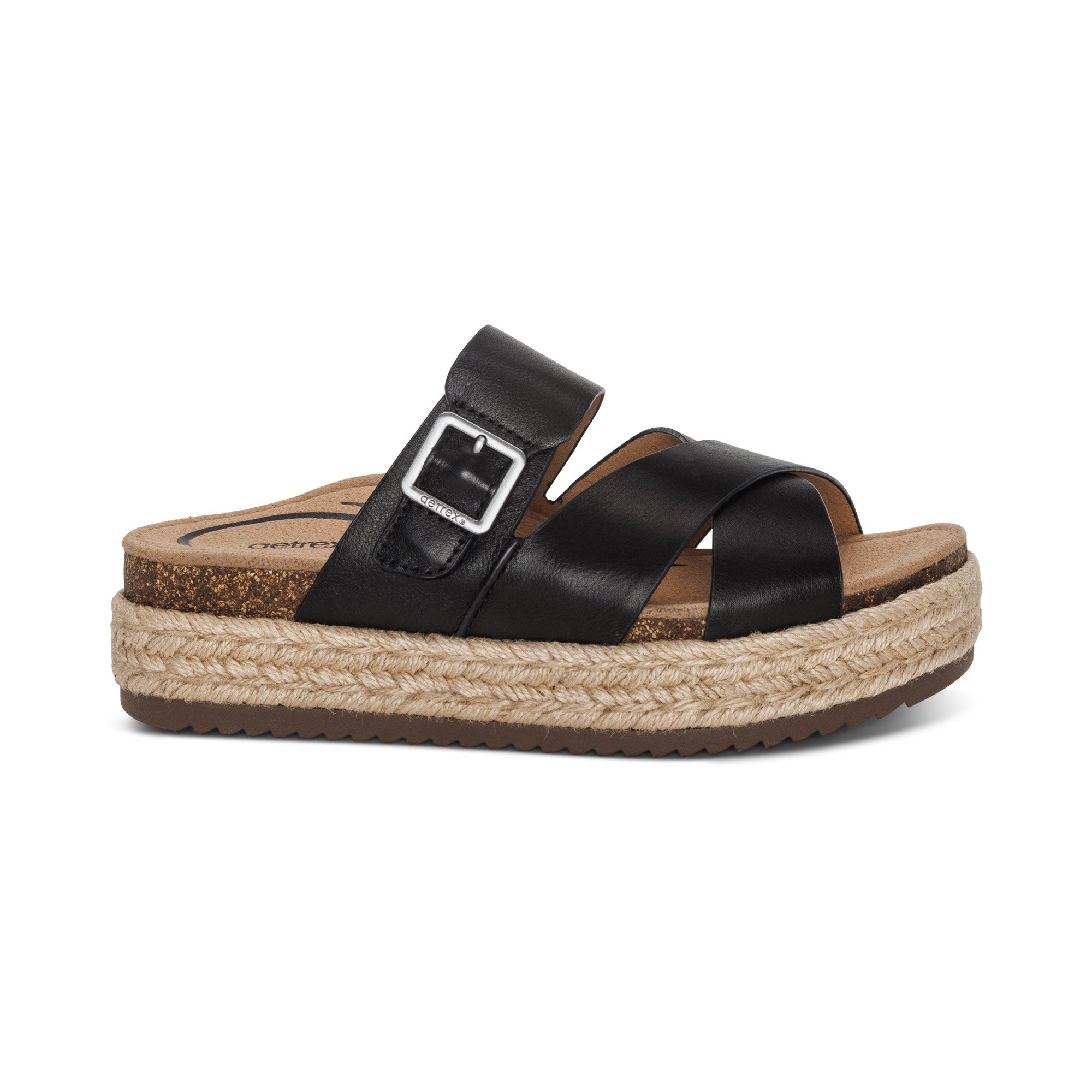 Alyssa Adjustable Slide - Black