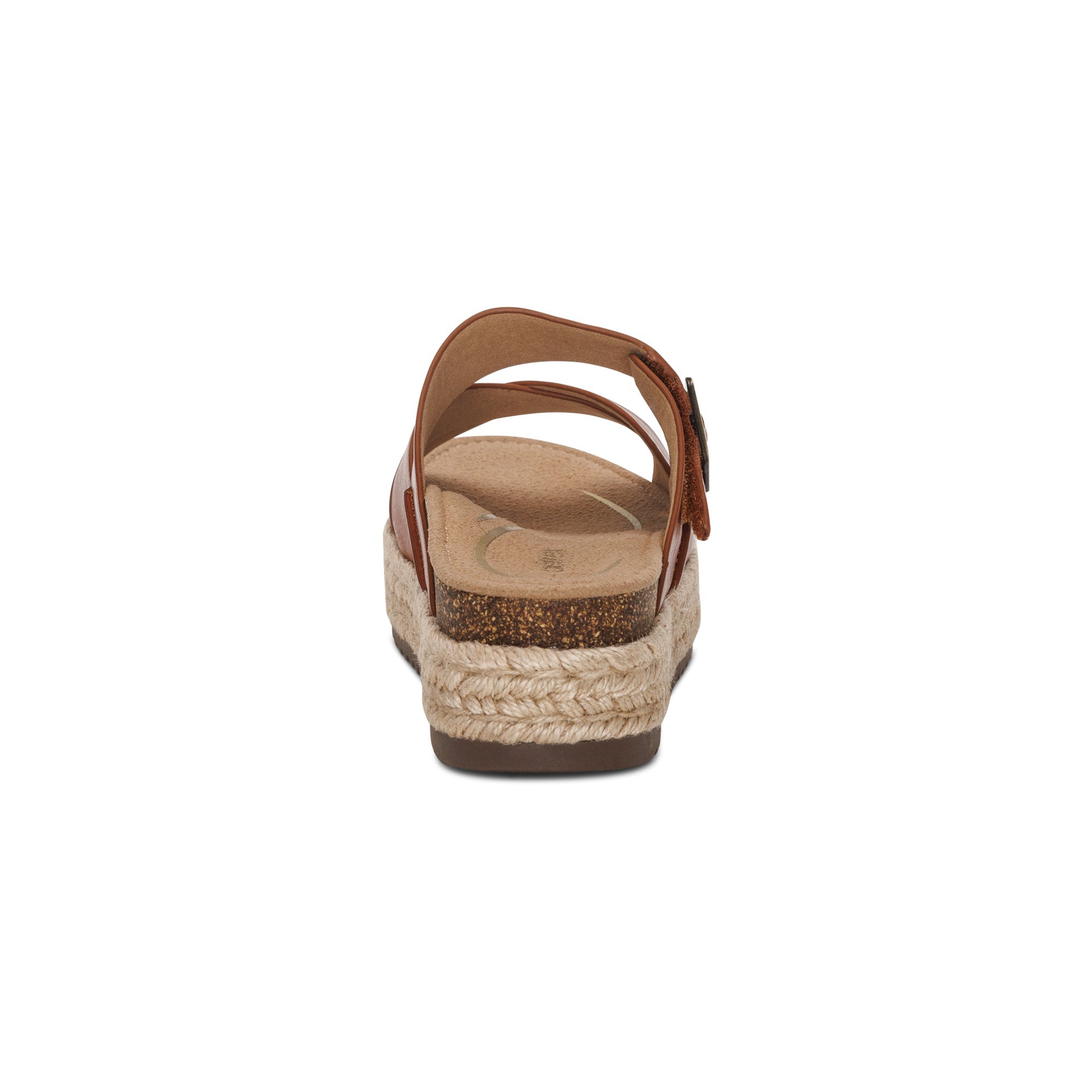 Alyssa Adjustable Slide - Cognac