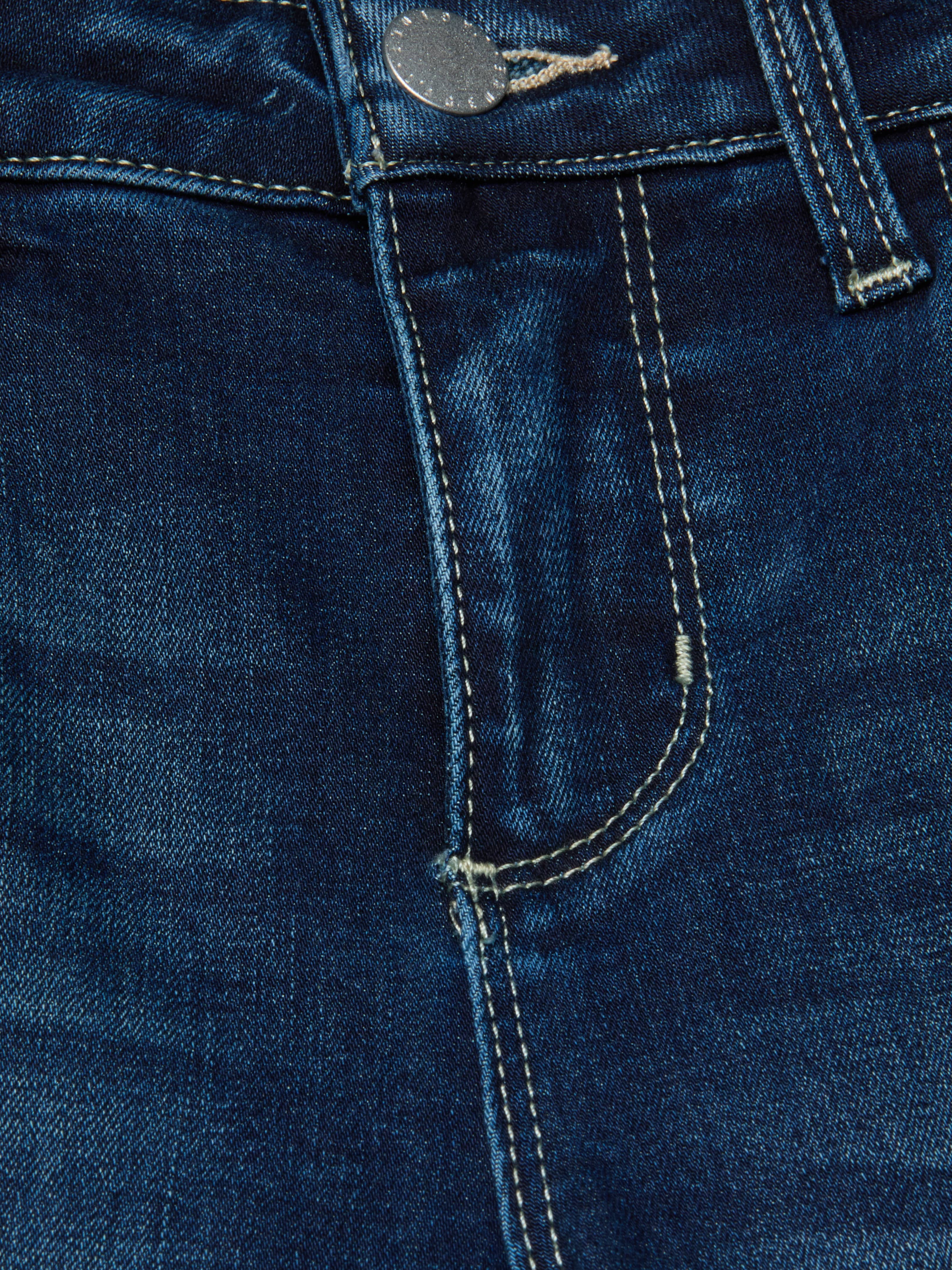 Sneeki Low-Rise Straight-Leg Jean