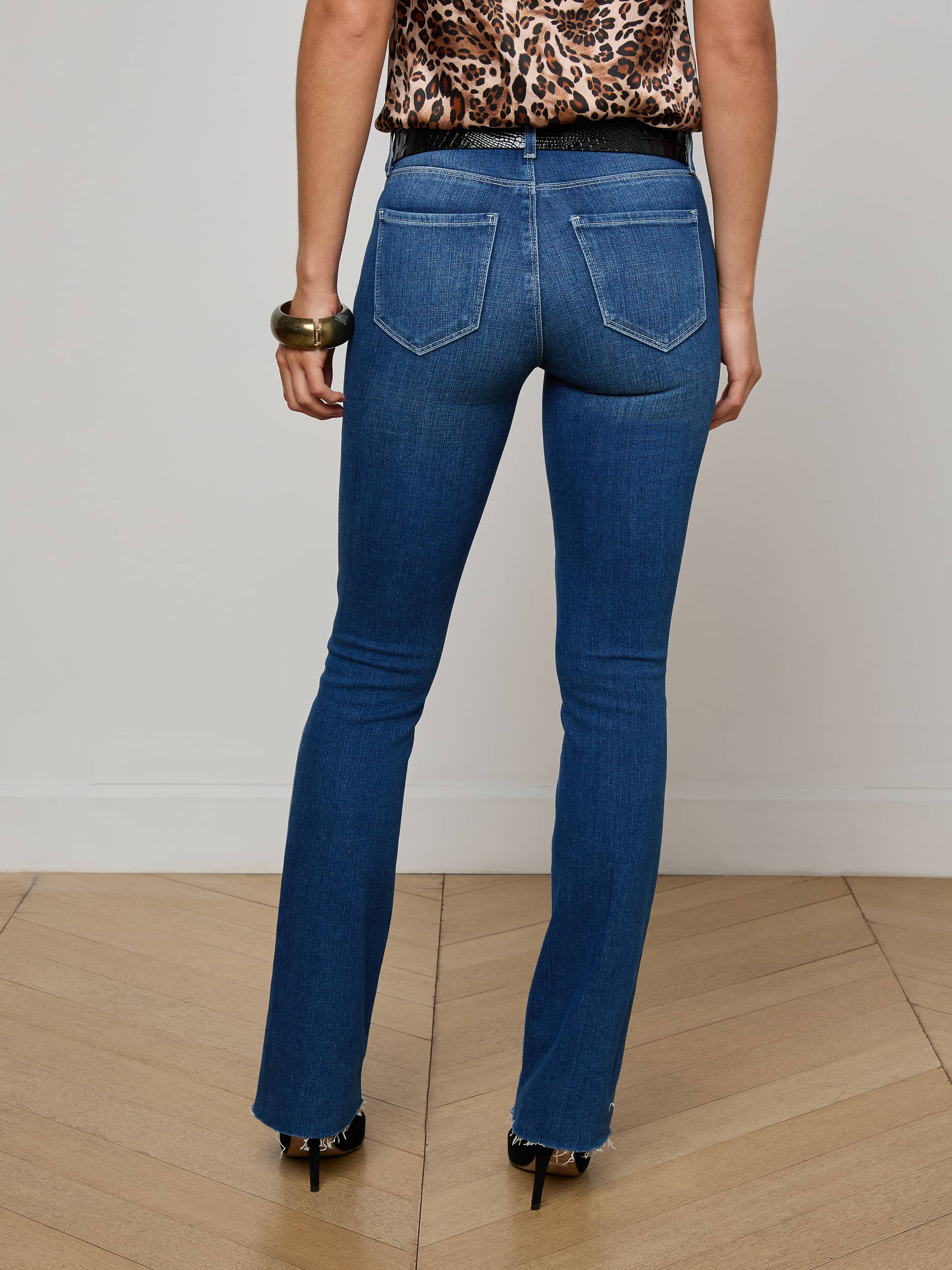 Sneeki Low-Rise Straight-Leg Jean