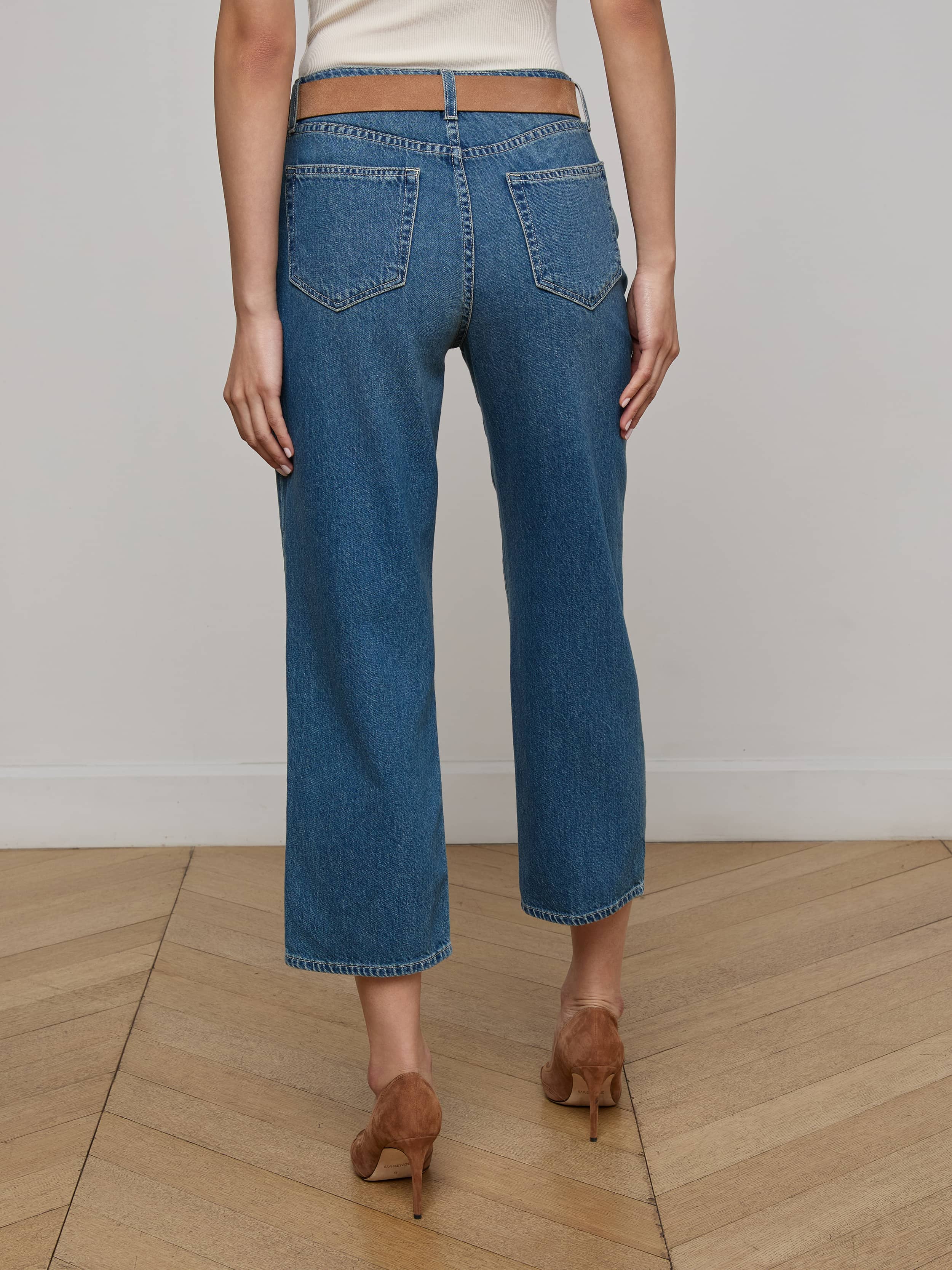 June Cropped Stovepipe Jean