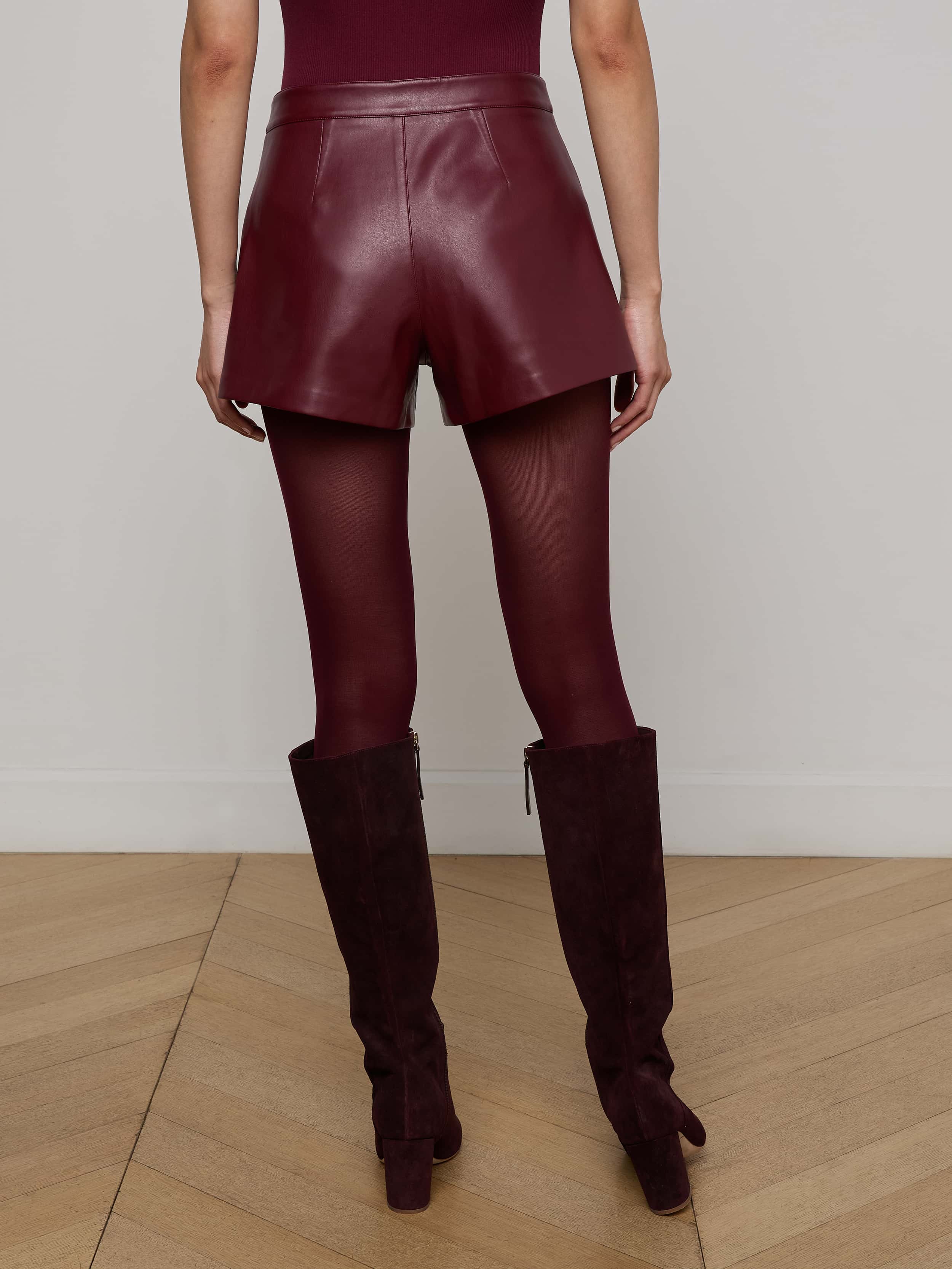 Dionne Vegan Leather Short