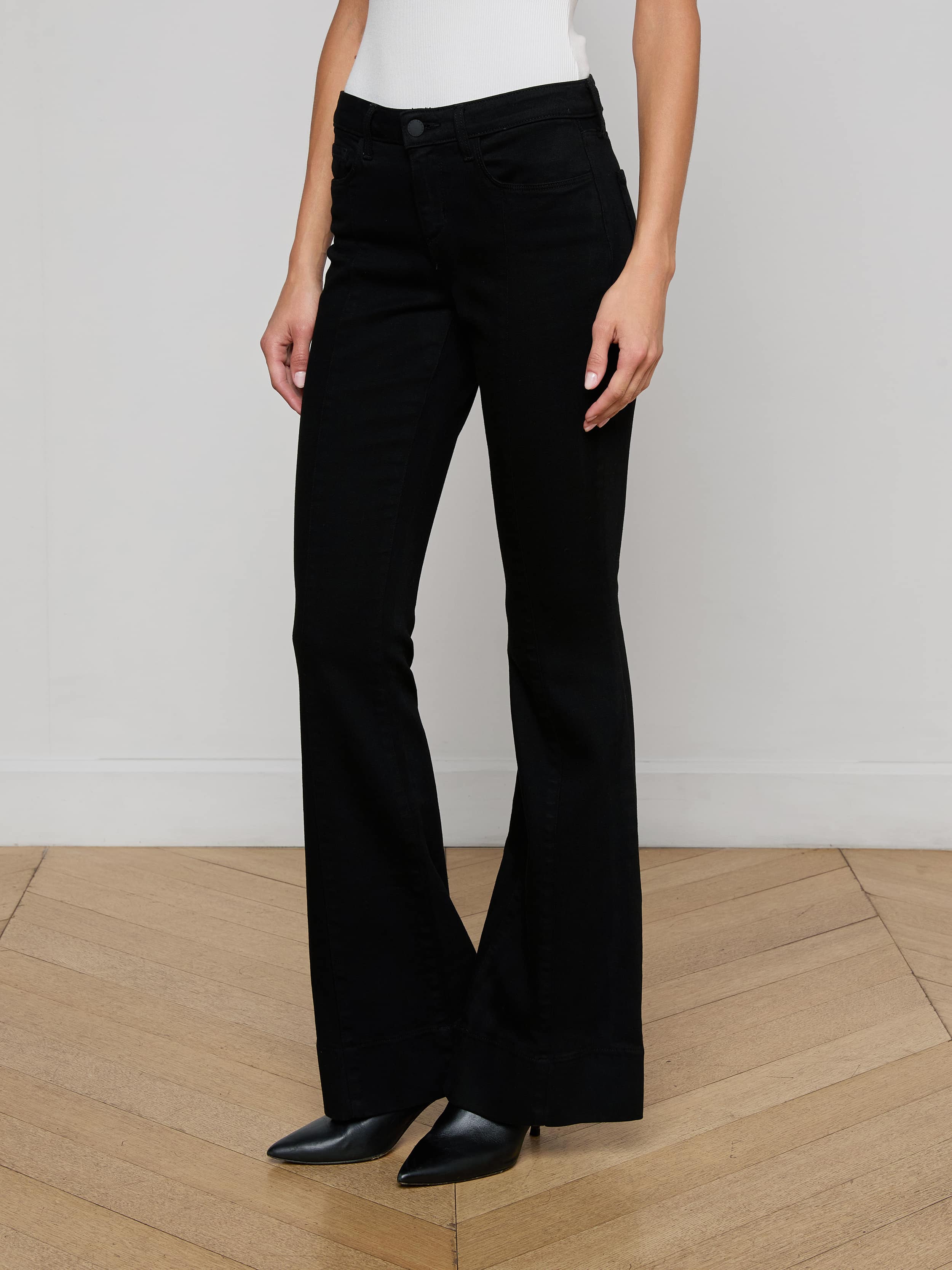Lenora Low-Rise Flare Jean