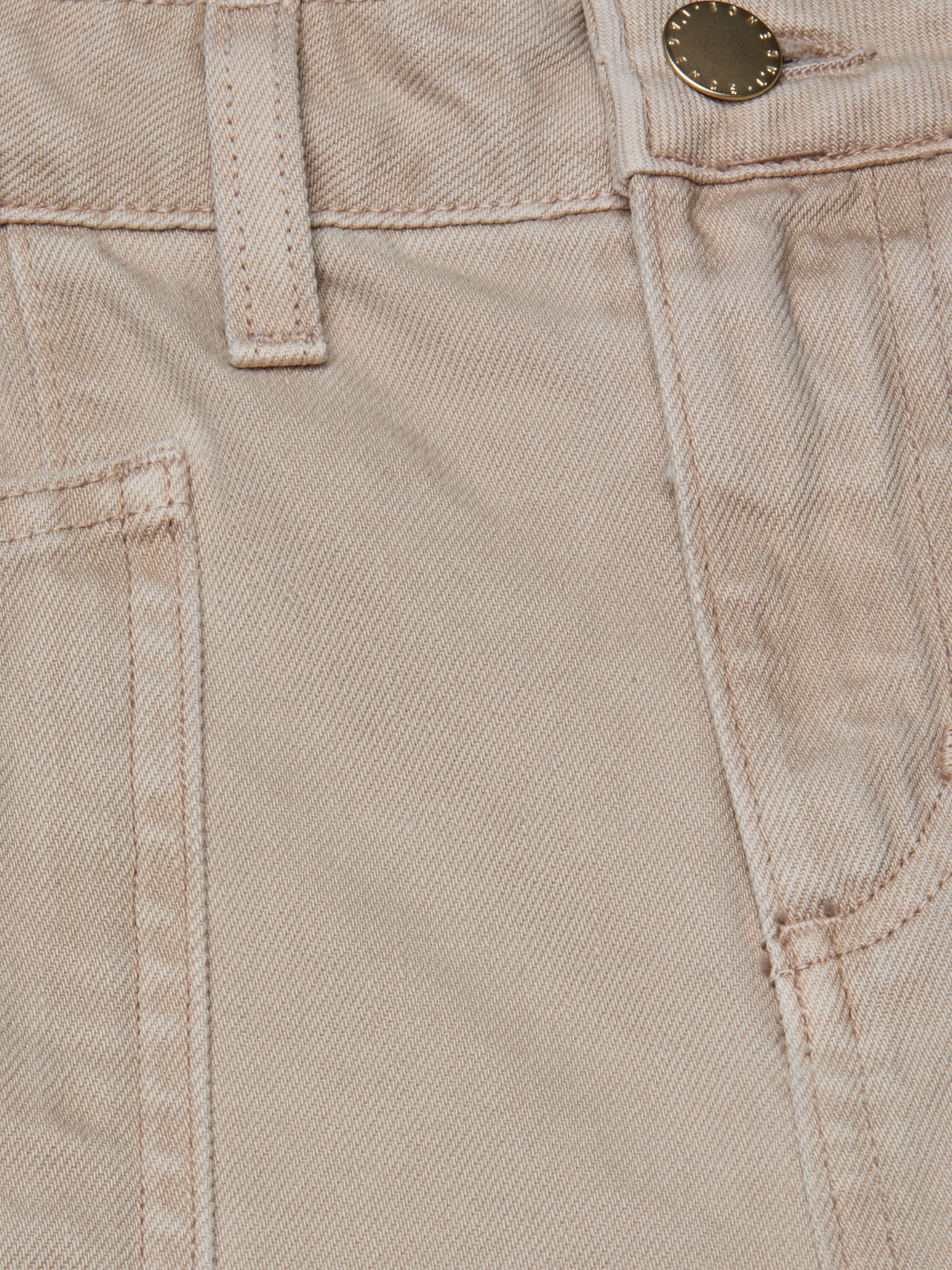 Cody Cropped Barrel-Leg Jean