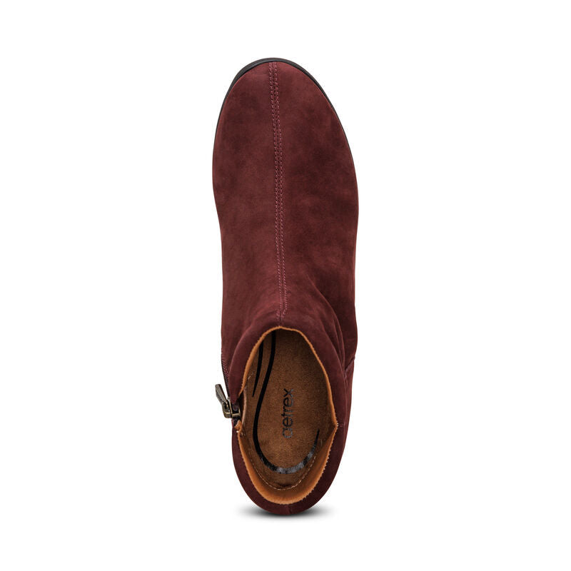 Zoey Slip-On Boot - Burgundy