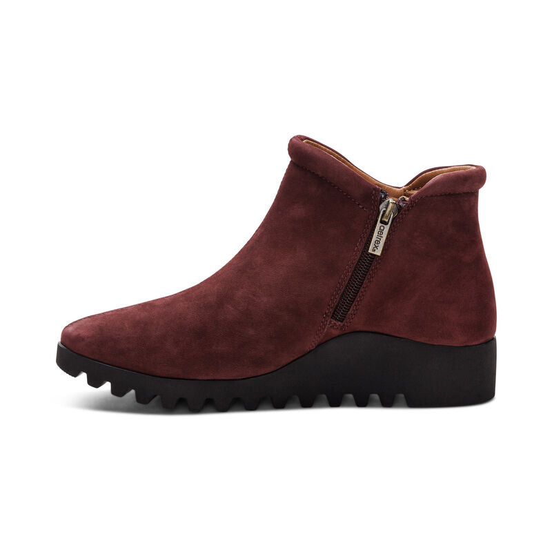 Zoey Slip-On Boot - Burgundy