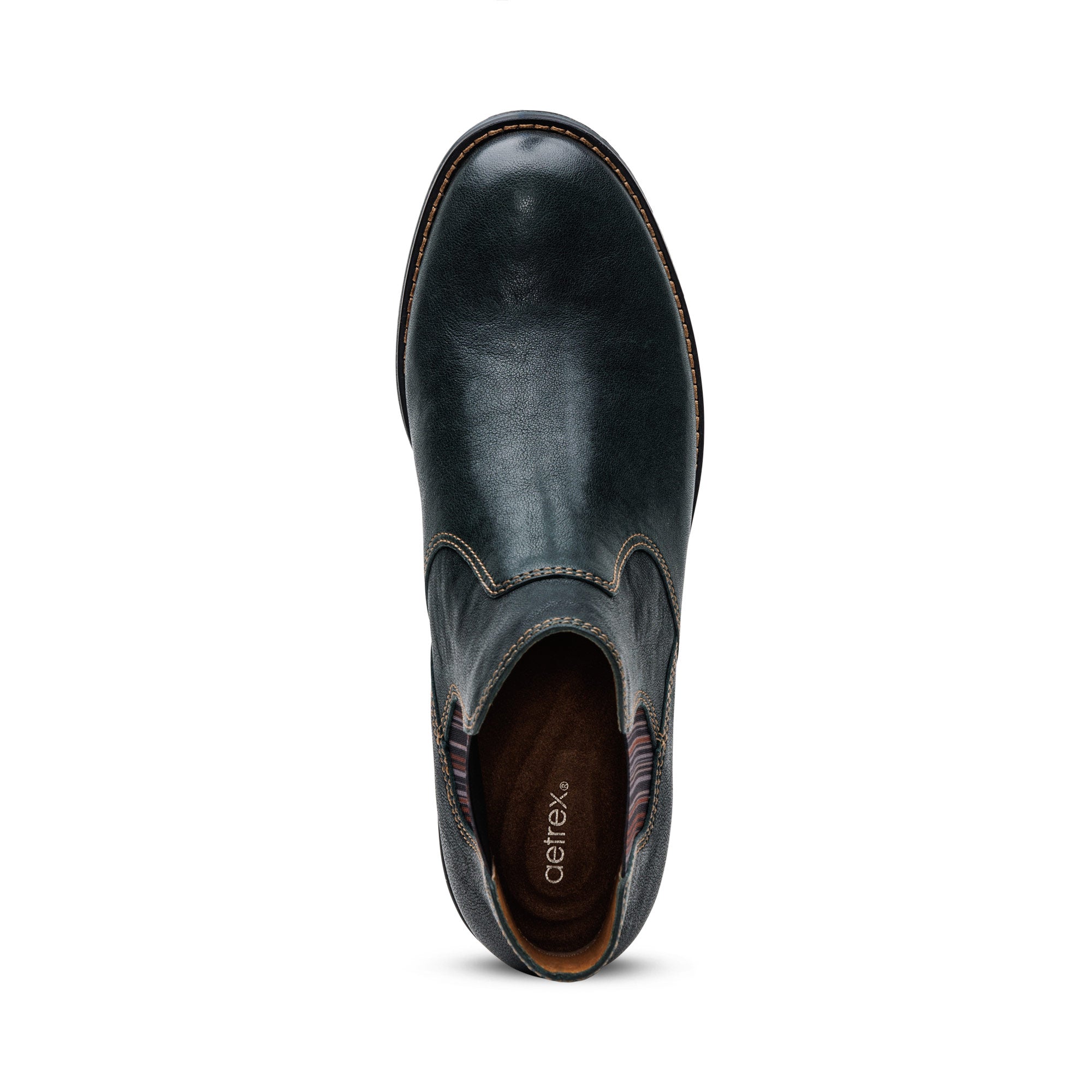 Kaylee Arch Support Chelsea Boot - Dark Green