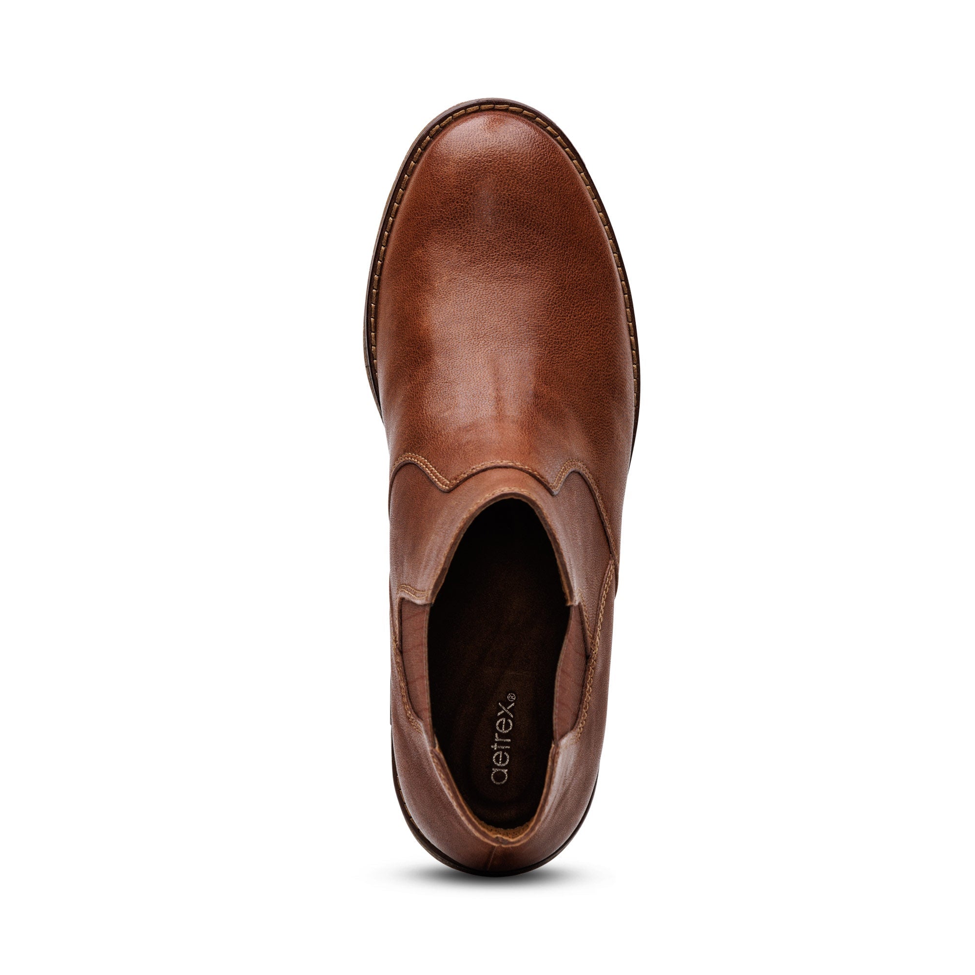 Kaylee Arch Support Chelsea Boot - Cognac