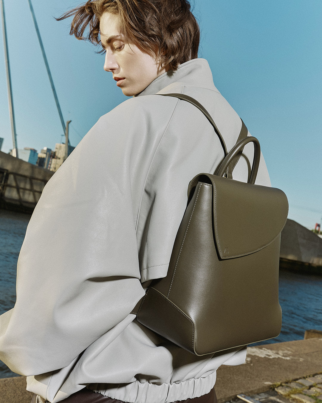 Rebel Mini Backpack - soft touch hunter khaki
