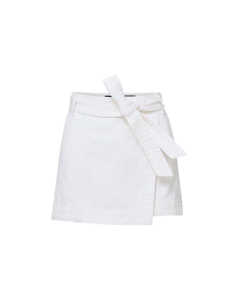 Agee Belted Wrap Skort
