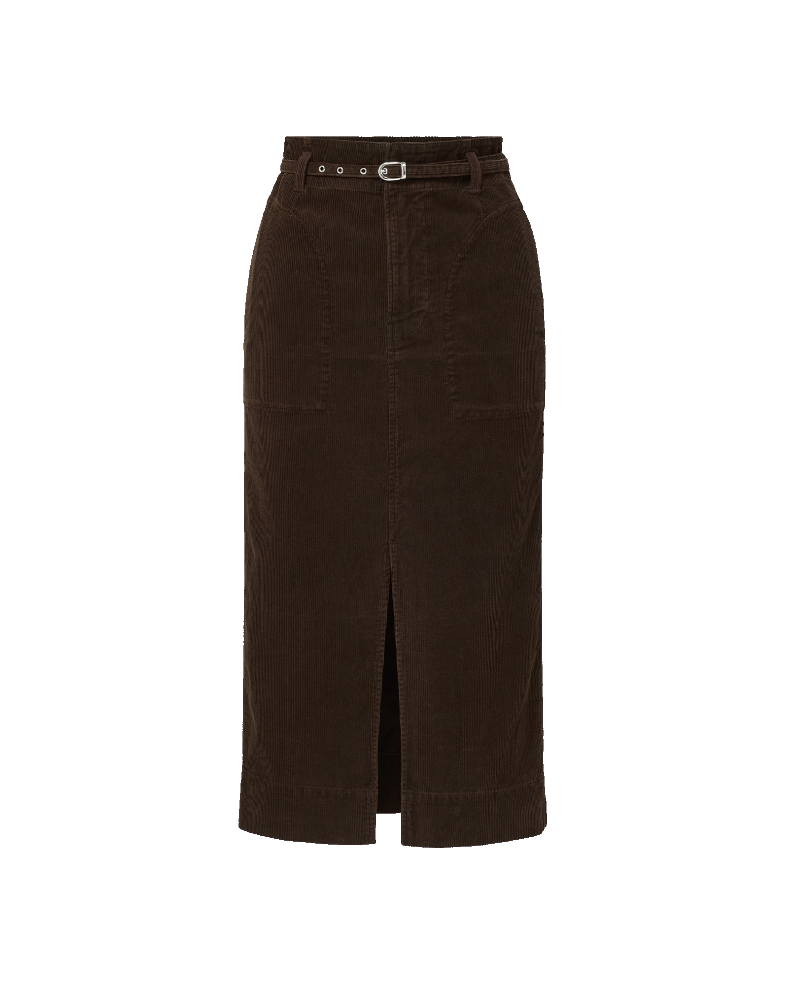 Pavana Corduroy Midi Skirt