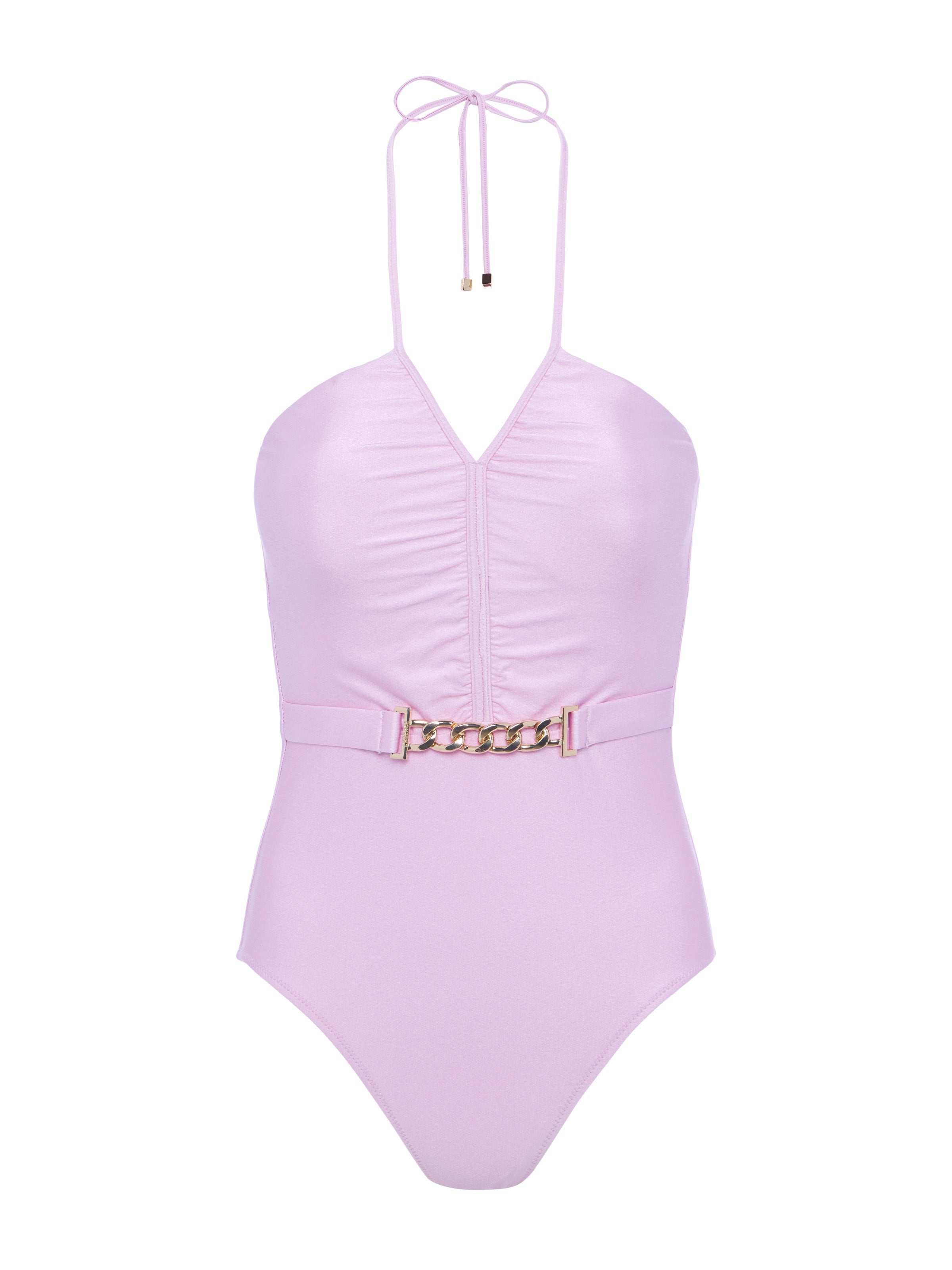 Leila Halter One-Piece Swimsuit