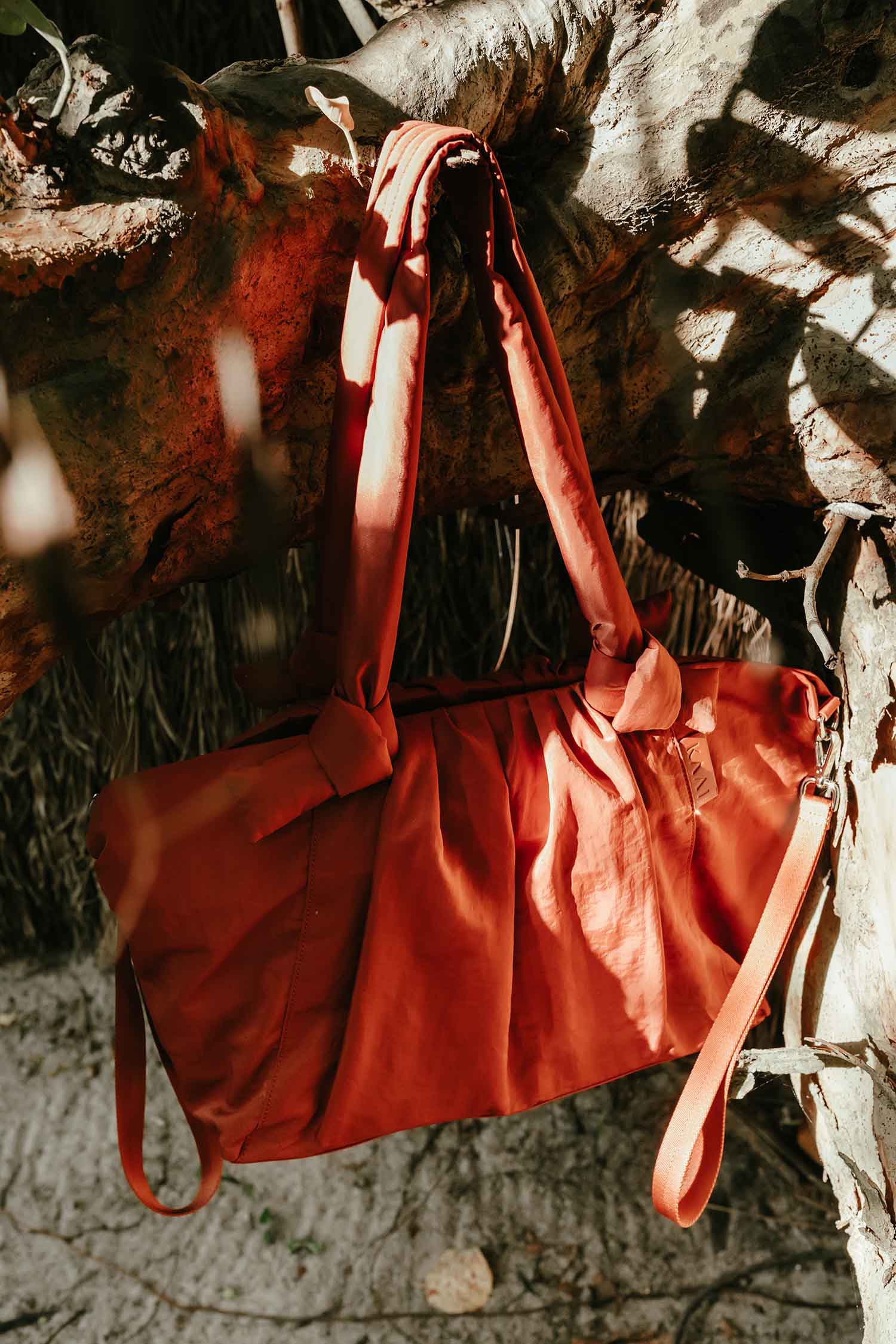 Mom bag - terracotta