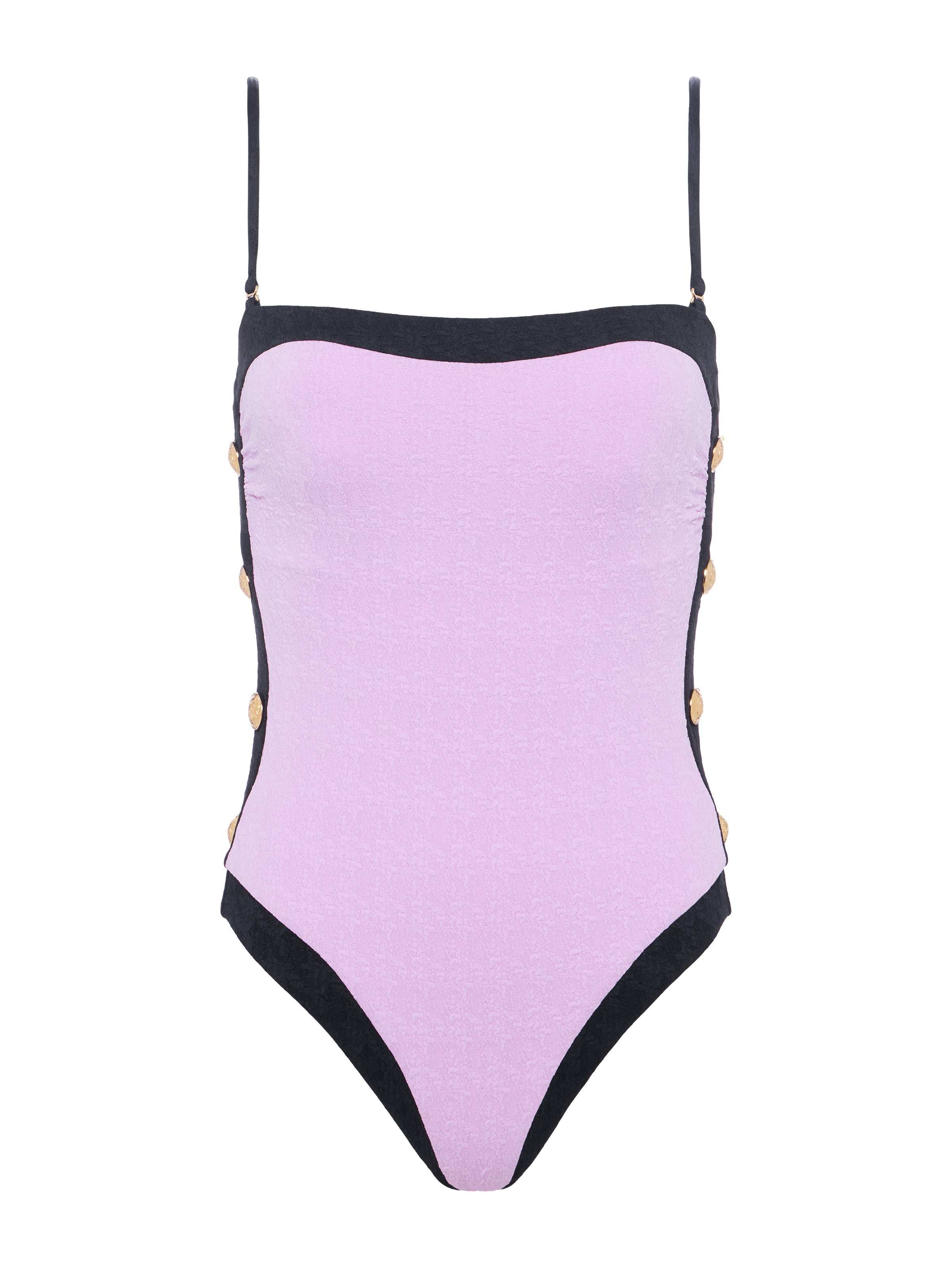 Tory Bandeau One-Piece Swimsuit