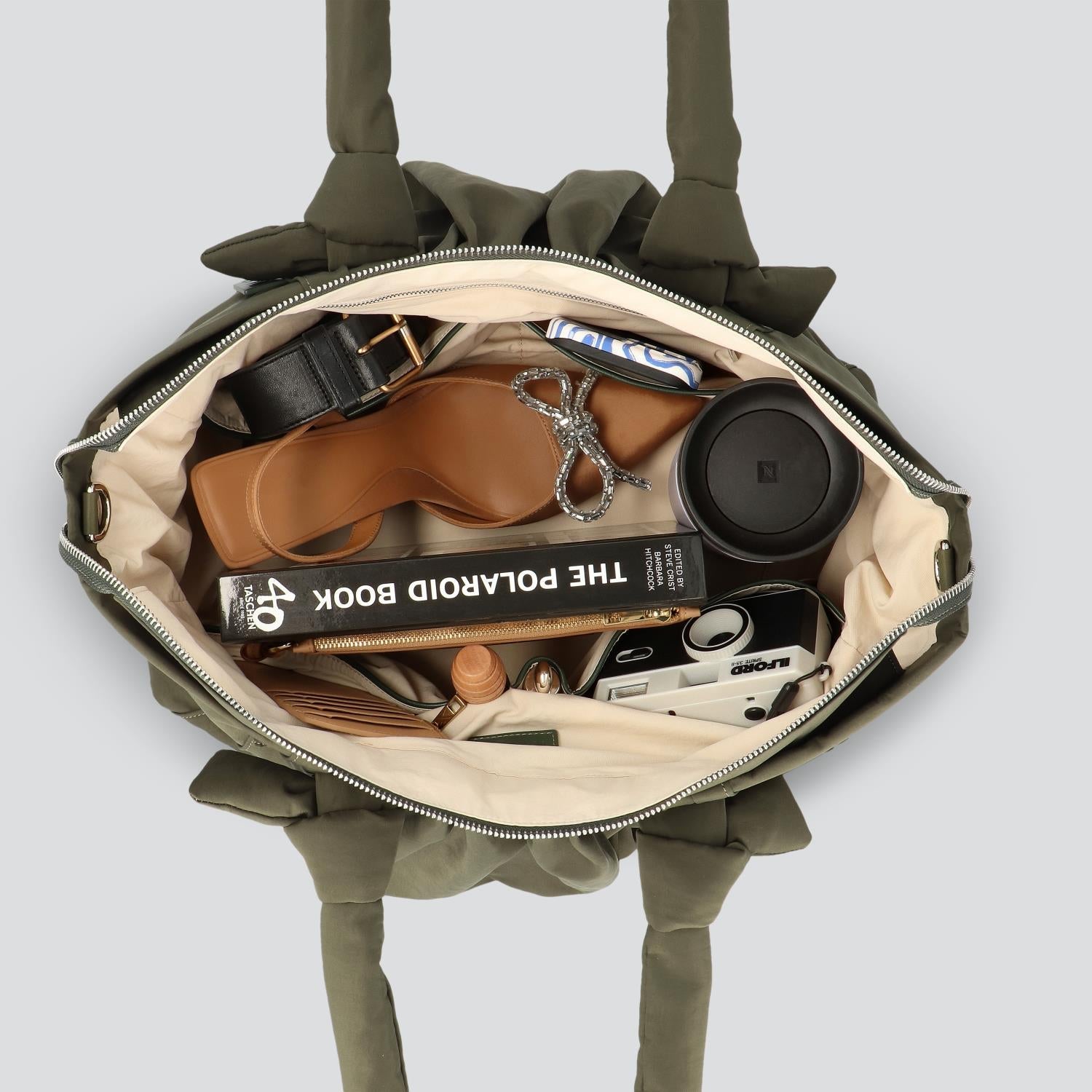 Weekend bag - khaki